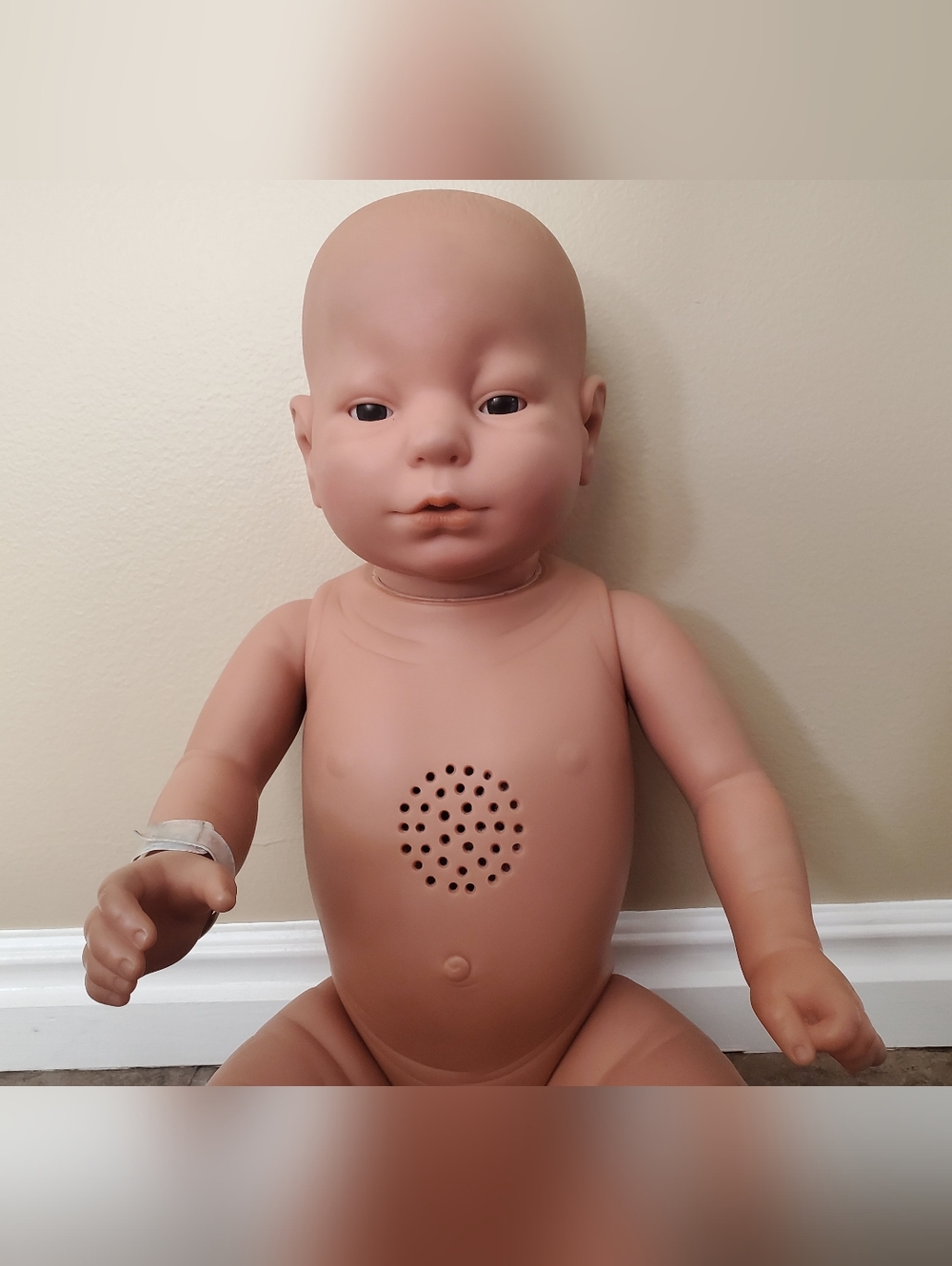 REALITYWORKS REALCARE BABY 3 MALE Caucasian - Doll only.